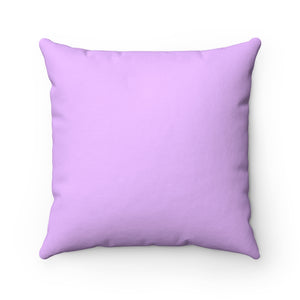 Cozy Pastel Purple Pillow