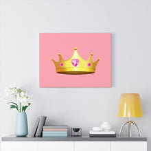 Load image into Gallery viewer, Crowned Princess Canvas
