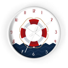 Load image into Gallery viewer, Cozy Captain Wall Clock
