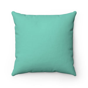 Music Vibe Pastel Green Pillow